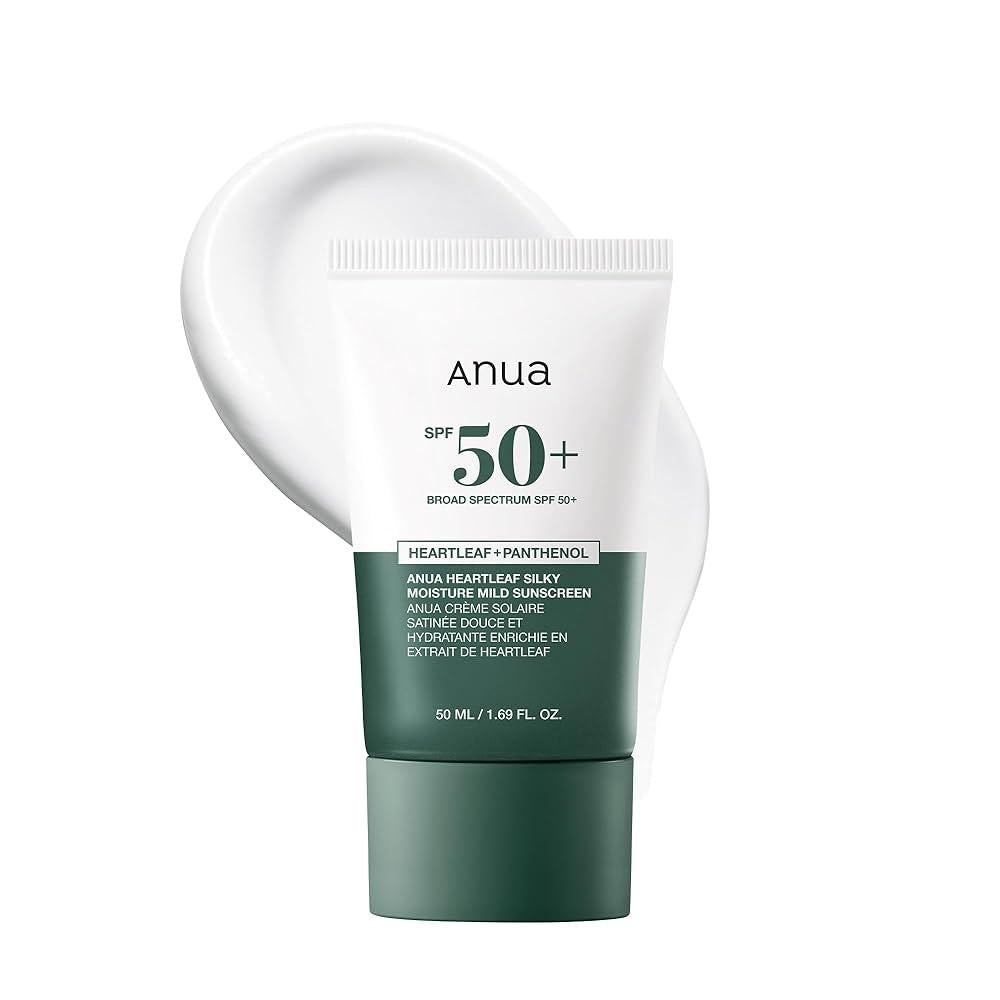Anua Heartleaf Silky Moisture Sun Cream