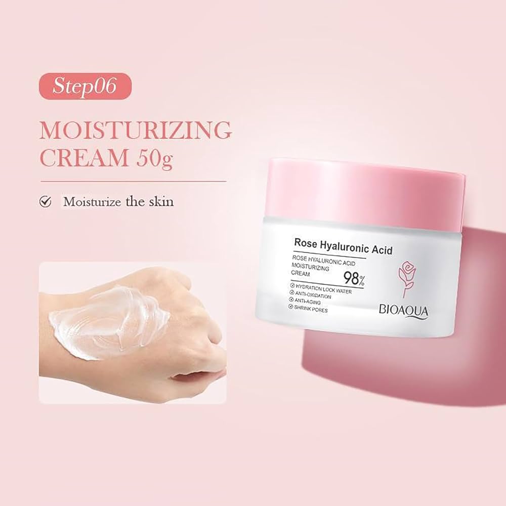 Rose Hyaluronic Acid Moisturizing Cream