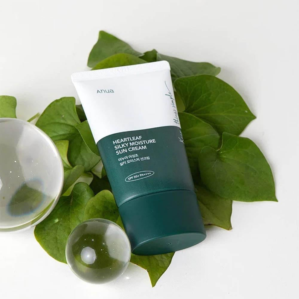 Anua Heartleaf Silky Moisture Sun Cream