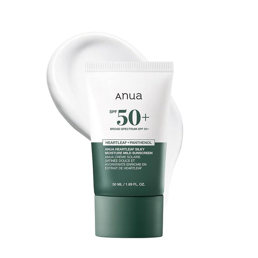 Anua Heartleaf Silky Moisture Sun Cream