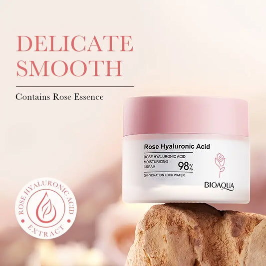 Rose Hyaluronic Acid Moisturizing Cream